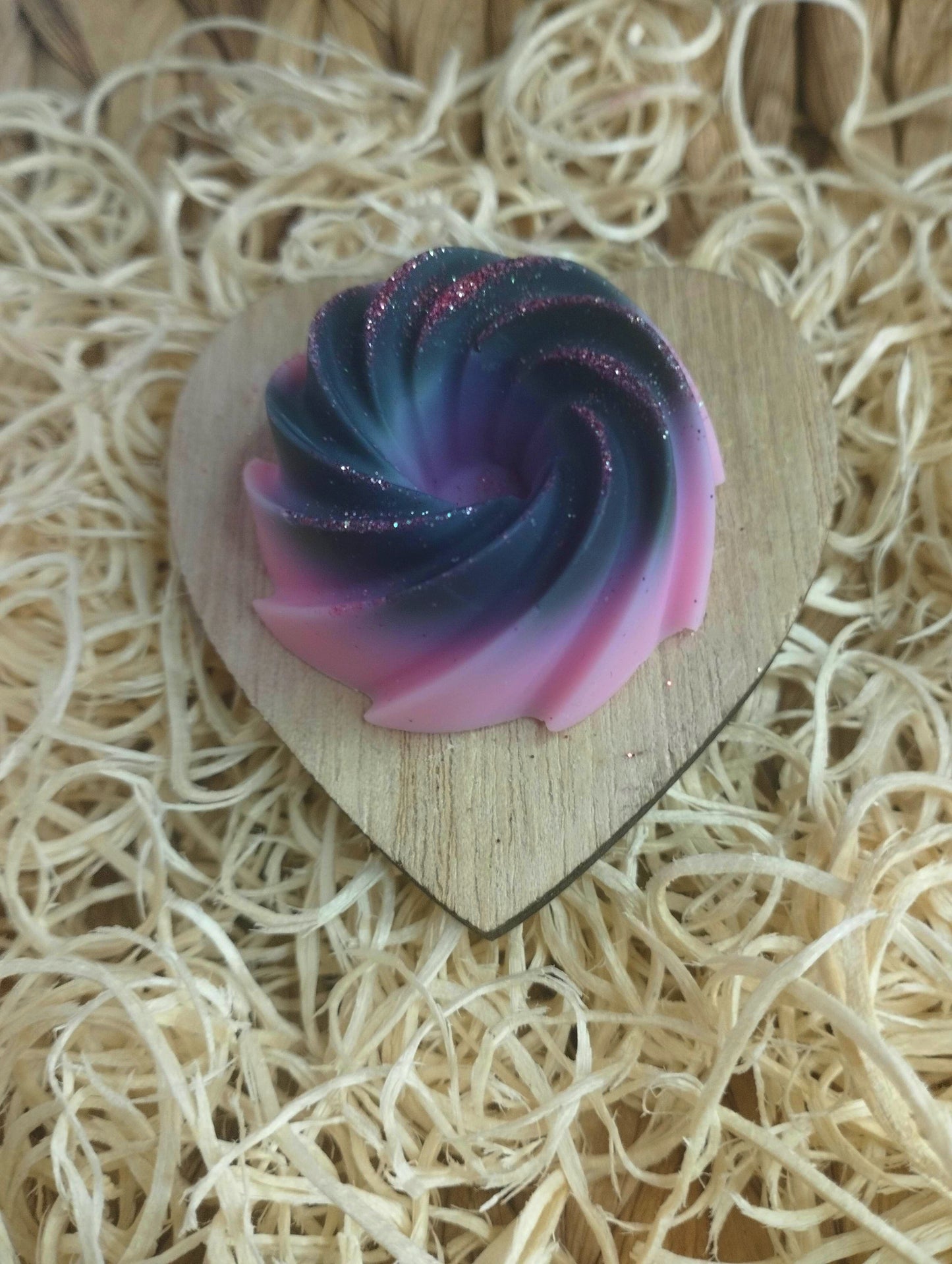 Fondant framboise noire et vanille
