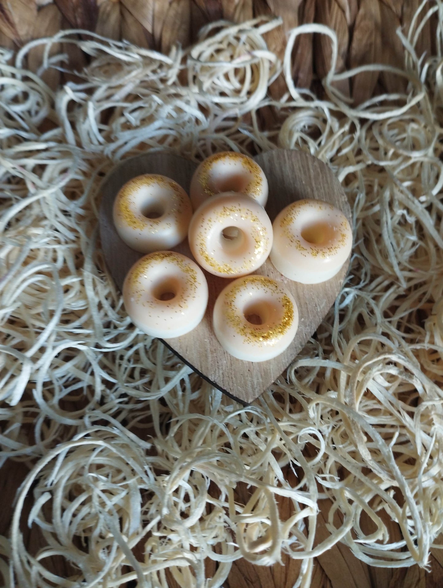 Fondant Mini Donuts Monoï Vanillé par 6