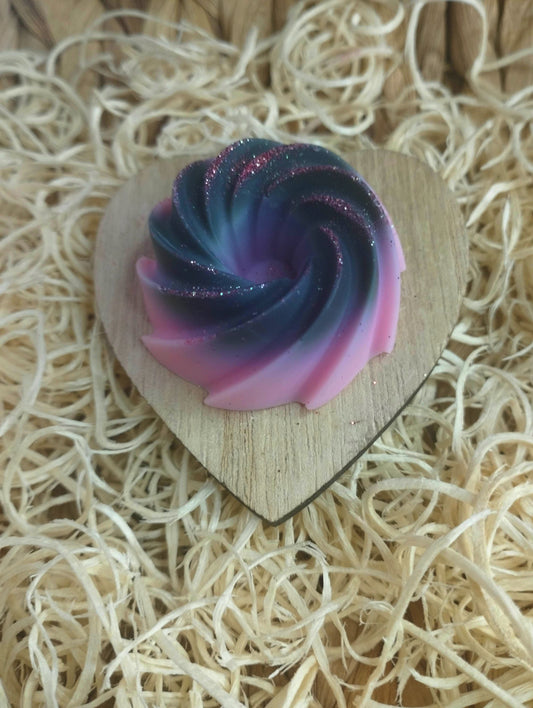 Fondant framboise noire et vanille